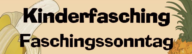 Kindermaskenball 2019 Titel