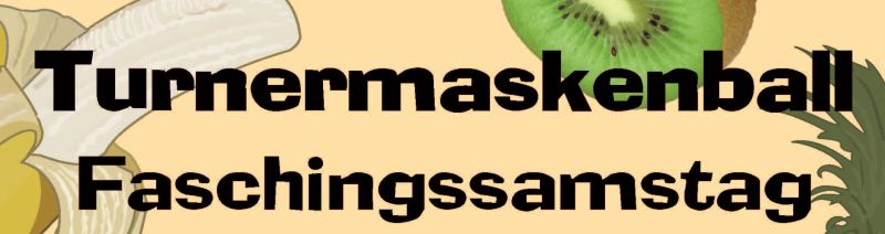 Turnermaskenball 2019 Titel